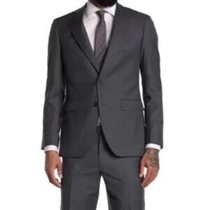 ALTON LANE Mercantile Suit Jacket 46R Grey Tailored Fit Blazer Sports Coat NWOT